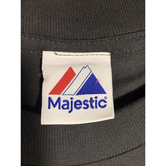 Majestic BOSTON RED SOX KEVIN YOUKILUS No 20 T-Shirt DIRT DOG Size Large L - Picture 2 of 6